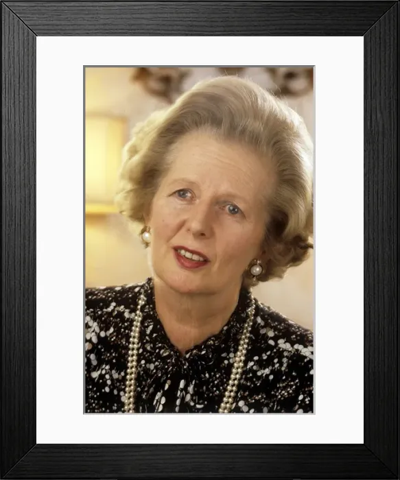 Framed Print : Margaret Thatacher