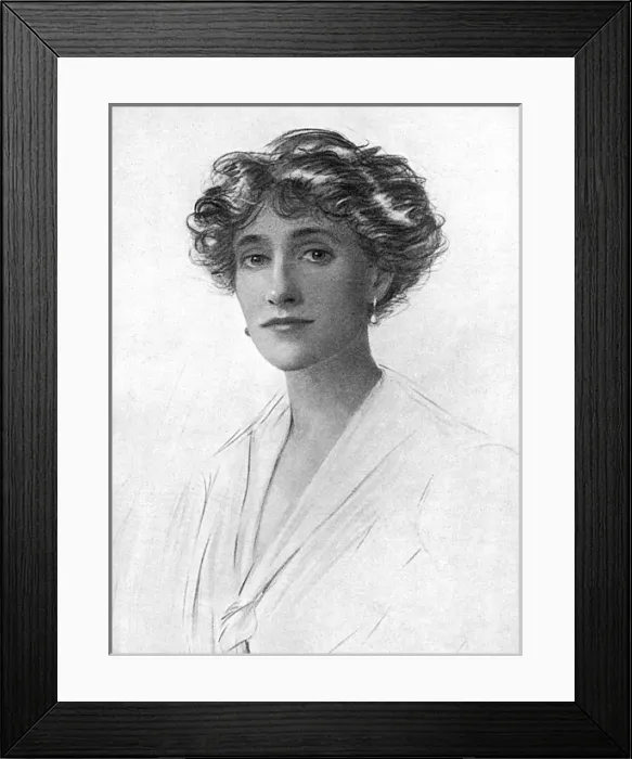 Framed Print : The Hon. Mrs George Lloyd by Percival Anderson Framed Print : The Hon. Mrs George Lloyd by Percival Anderson