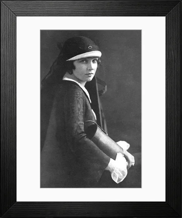 Framed Print : Mrs Vernon Castle