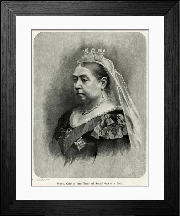 Framed Print : Queen Victoria Framed Print : Queen Victoria
