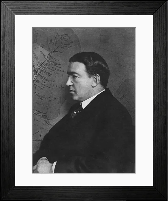 Framed Print : Sir Ernest Shackleton Framed Print : Sir Ernest Shackleton