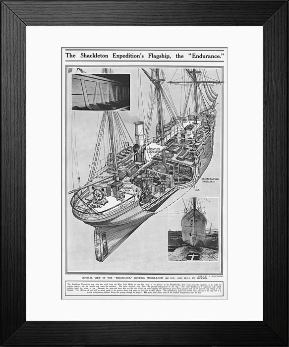 Framed Print : The Endurance Framed Print : The Endurance