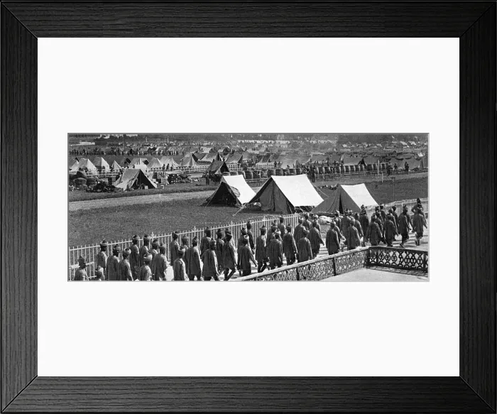 Framed Print : Arrival of Indian troops in Marseilles, France, 1914 Framed Print : Arrival of Indian troops in Marseilles, France, 1914