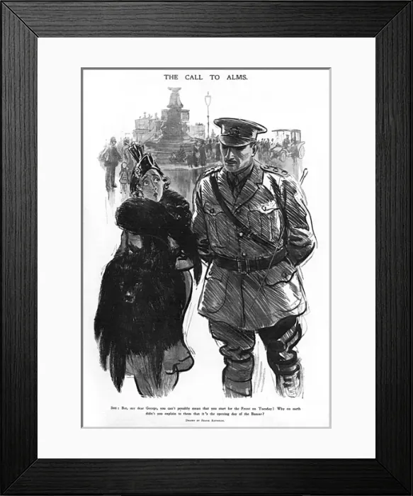 Framed Print : The Call to Alms by Frank Reynolds Framed Print : The Call to Alms by Frank Reynolds