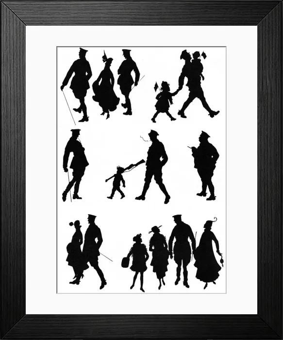 Framed Print : Military uniform a commonplace sight, WW1 Framed Print : Military uniform a commonplace sight, WW1