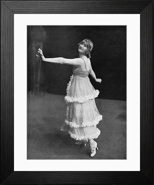 Framed Print : Gaby Deslys, 1915 Framed Print : Gaby Deslys, 1915