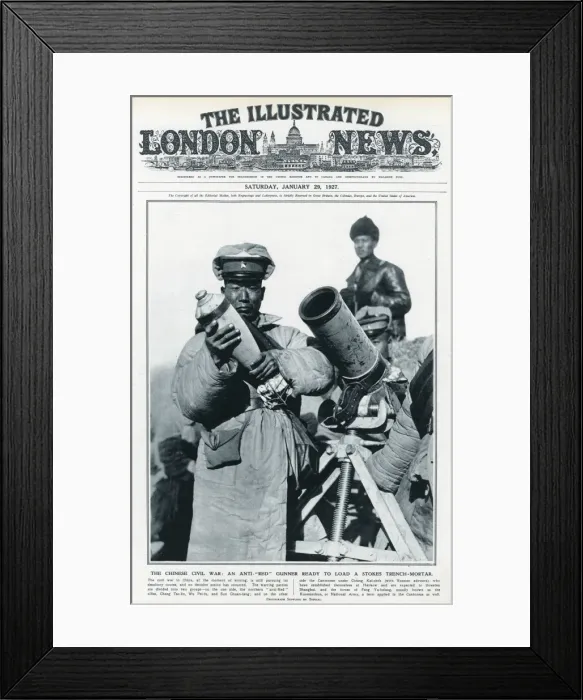 Framed Print : Chinese Civil War Framed Print : Chinese Civil War