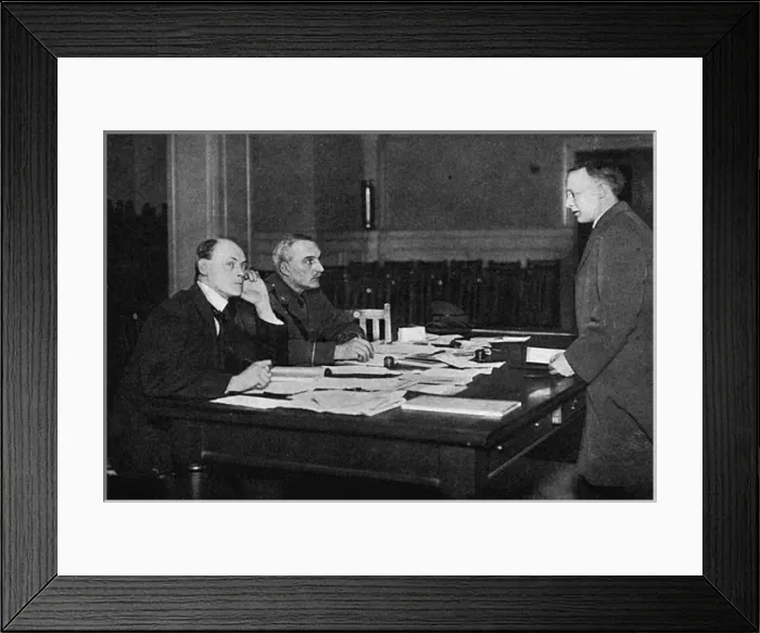 Framed Print : Cricketer Archibald Maclaren as a recruiting officer Framed Print : Cricketer Archibald Maclaren as a recruiting officer