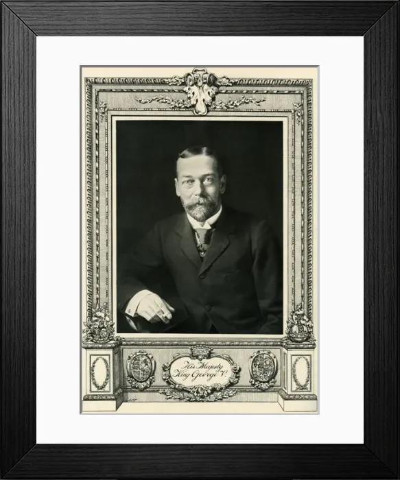 Framed Print : King George V Framed Print : King George V