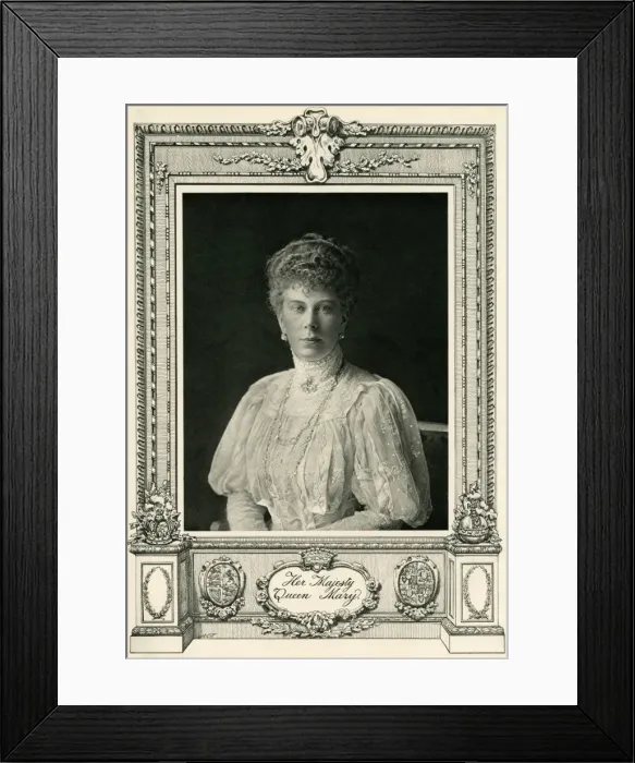Framed Print : Queen Mary of Teck Framed Print : Queen Mary of Teck