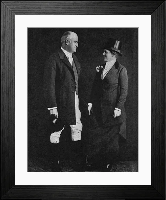 Framed Print : Mrs and Mrs Charles Dana Gibson Framed Print : Mrs and Mrs Charles Dana Gibson