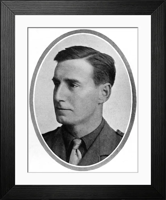 Framed Print : Lieut. -Commander Arthur Asquith, WW1 Framed Print : Lieut. -Commander Arthur Asquith, WW1