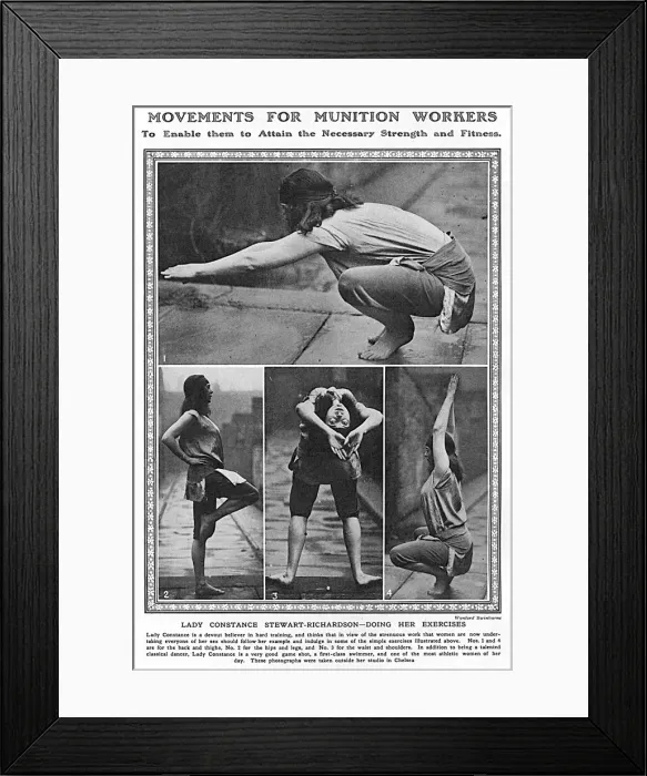 Framed Print : Lady Constance Stewart-Richardson, WW1