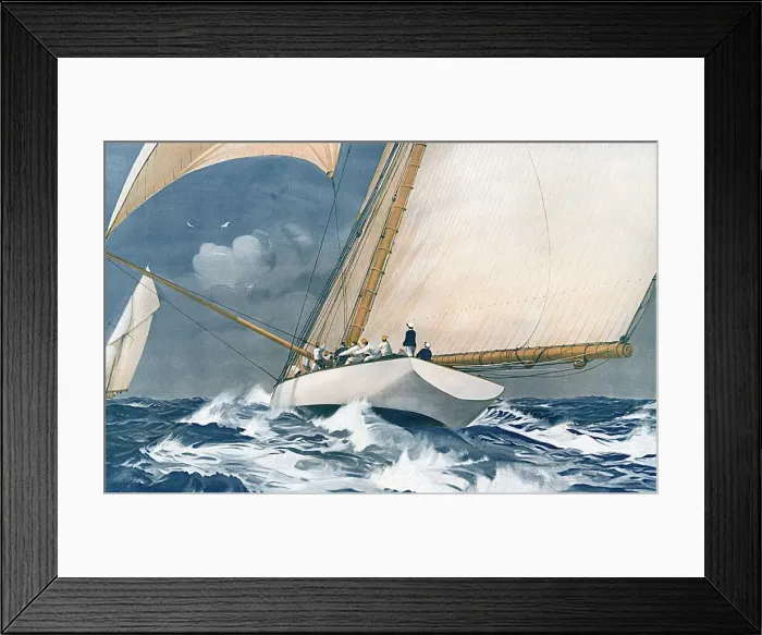 Framed Print : Yachting at Cowes Framed Print : Yachting at Cowes