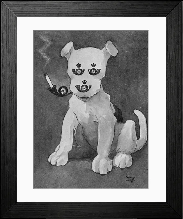Framed Print : Masbadges - 4. The Koyli Terrier Framed Print : Masbadges - 4. The Koyli Terrier