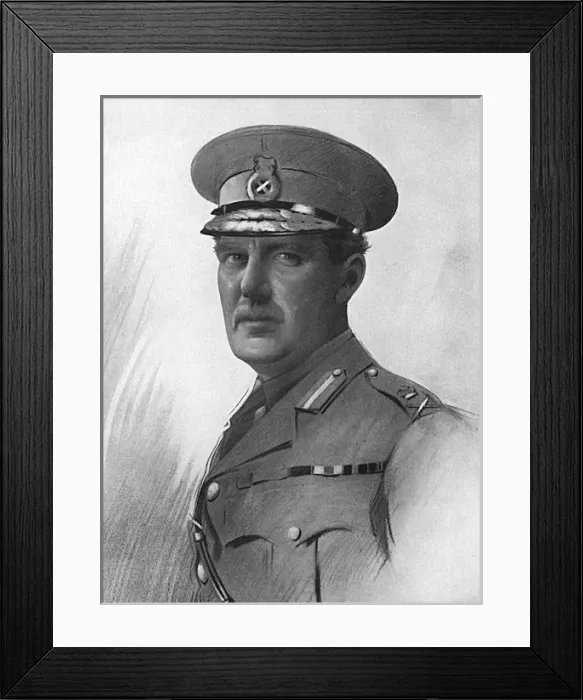 Framed Print : Lieut-General Sir John Steven Cowans by Percival Anderson Framed Print : Lieut-General Sir John Steven Cowans by Percival Anderson