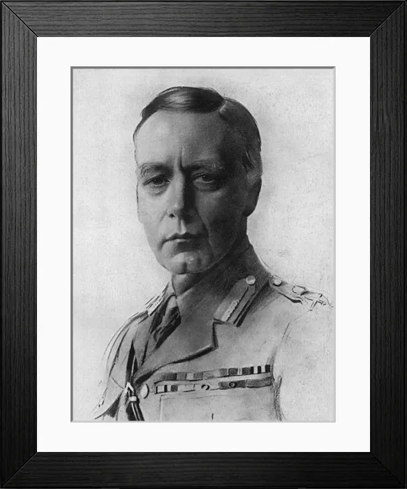 Framed Print : Lieut-General Sir Nevil Macready by Percival Anderson Framed Print : Lieut-General Sir Nevil Macready by Percival Anderson