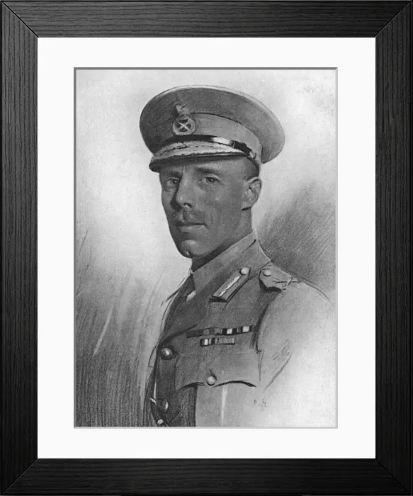Framed Print : Brigadier-General A R Crofton Atkins by Percival Anderson Framed Print : Brigadier-General A R Crofton Atkins by Percival Anderson