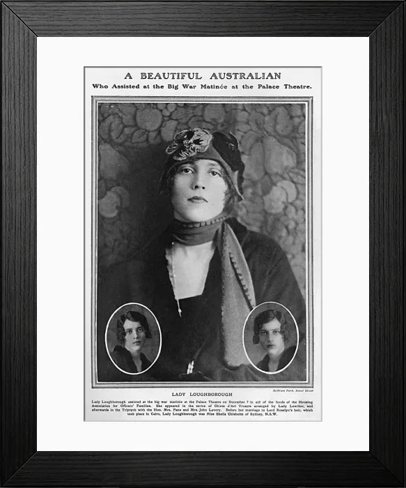 Framed Print : Lady Loughborough