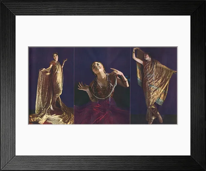 Framed Print : Roshanara. Roshana, aka Olive Craddock (1894-1926), dancer