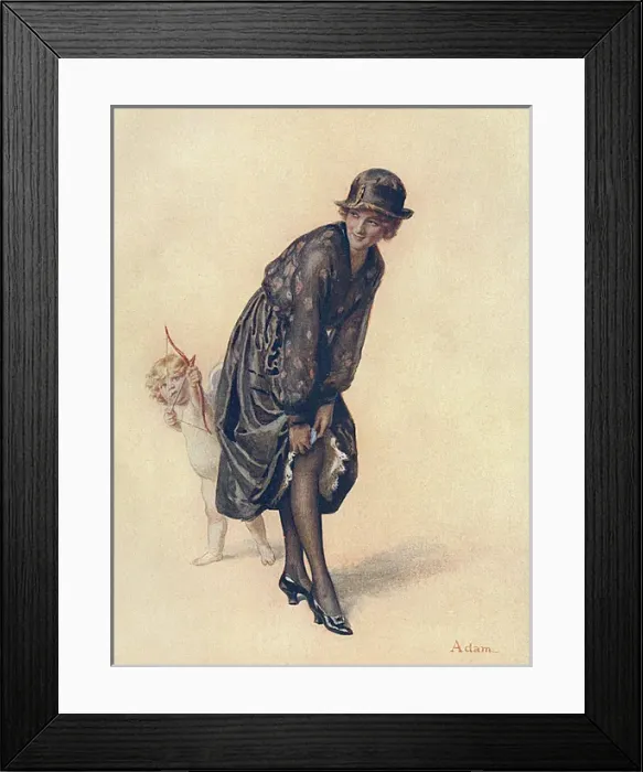 Framed Print : The Shafts of Cupid by Adam