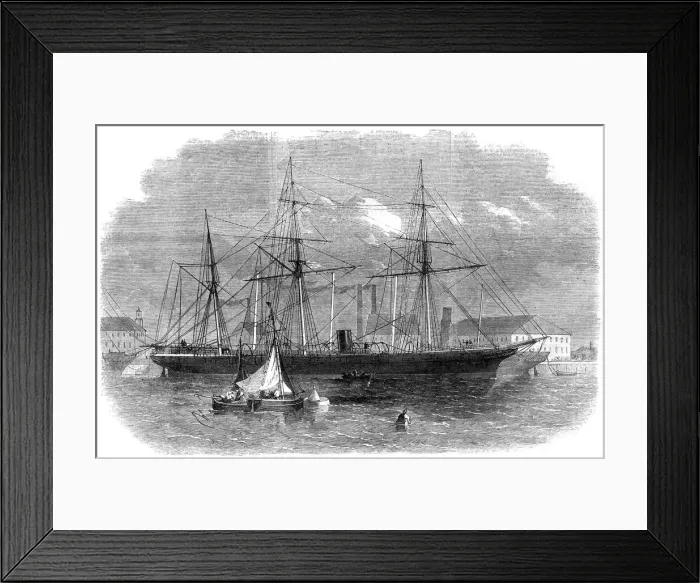 Framed Print : Confederate Cruiser Pampero Framed Print : Confederate Cruiser Pampero
