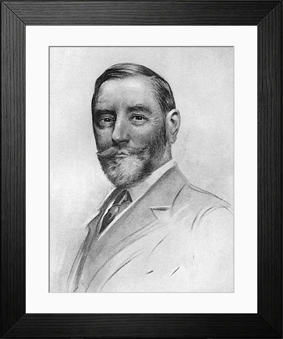 Framed Print : Sir Sam Fay by Lieut. Percival Anderson Framed Print : Sir Sam Fay by Lieut. Percival Anderson