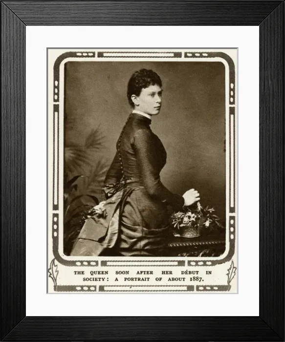 Framed Print : Princess May of Teck