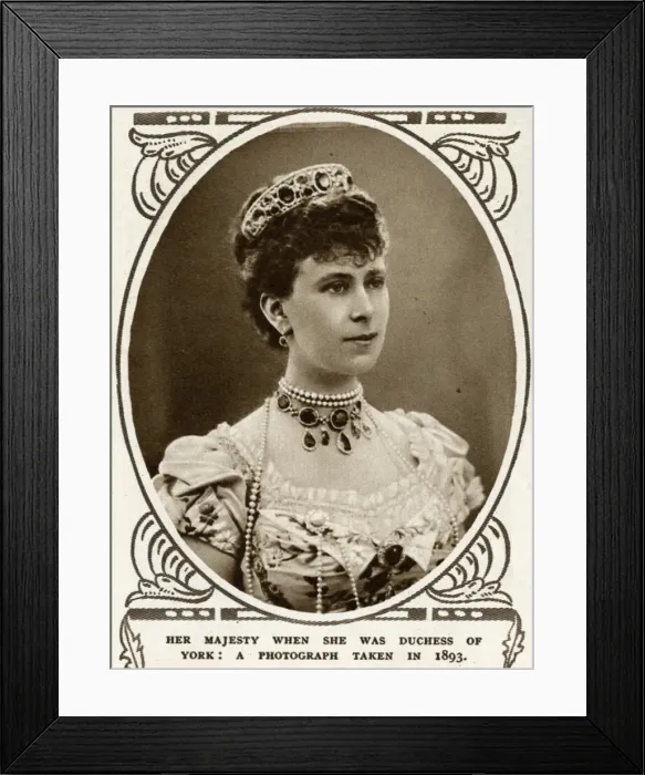 Framed Print : Princess May of Teck
