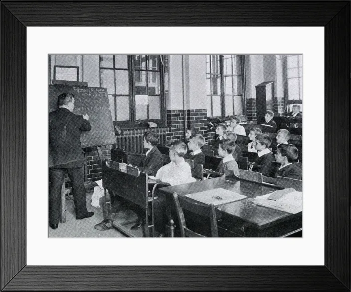 Framed Print : Acland County Council School, Kentish Town 1906 Framed Print : Acland County Council School, Kentish Town 1906