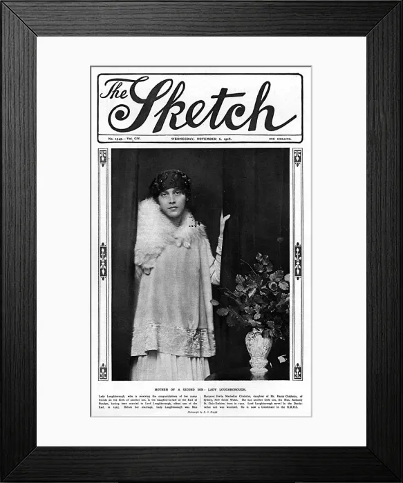 Framed Print : Lady Loughborough (Sheila Chisholm), WW1