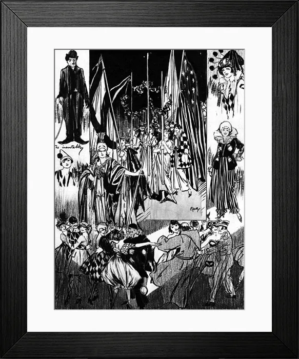 Framed Print : The Victory Ball by Pizer