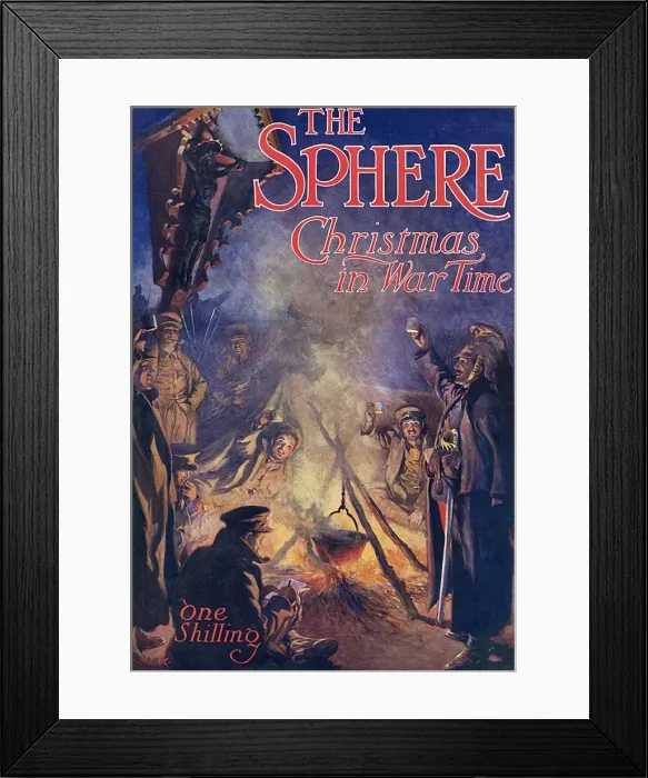 Framed Print : The Sphere, Christmas in War Time Framed Print : The Sphere, Christmas in War Time