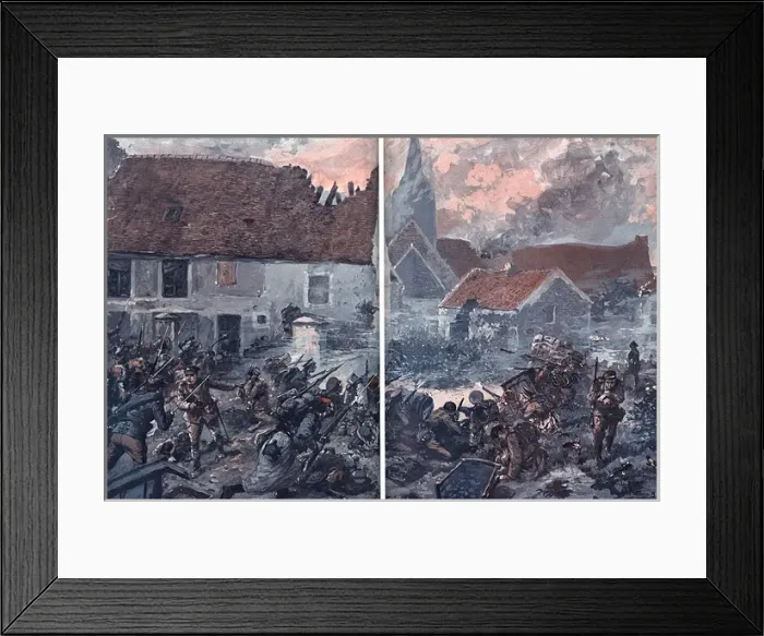 Framed Print : Battle of the Marne, 1914