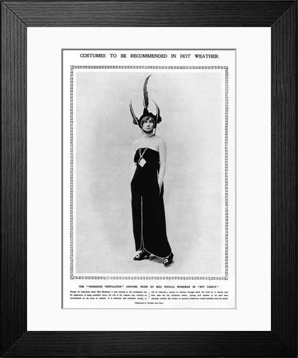 Framed Print : Phyllis Monkman in Not Likely