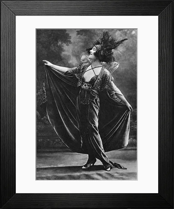 Framed Print : Regine Flory in The Passing Show Framed Print : Regine Flory in The Passing Show