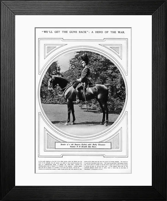 Framed Print : Captain Francis Grenfell, VC Framed Print : Captain Francis Grenfell, VC