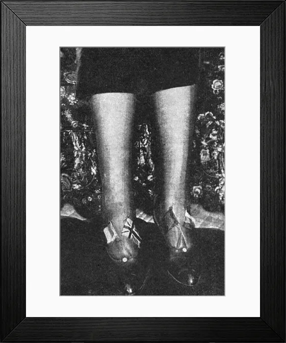 Framed Print : Patriotic stockings Framed Print : Patriotic stockings