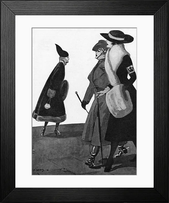 Framed Print : When all men are mobilised Framed Print : When all men are mobilised