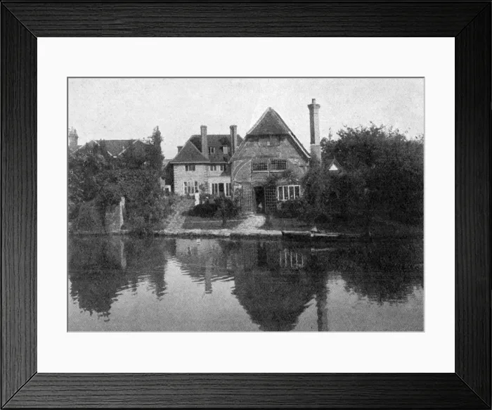 Framed Print : The Wharf, Sutton Courtney - home of Herbert Asquith Framed Print : The Wharf, Sutton Courtney - home of Herbert Asquith