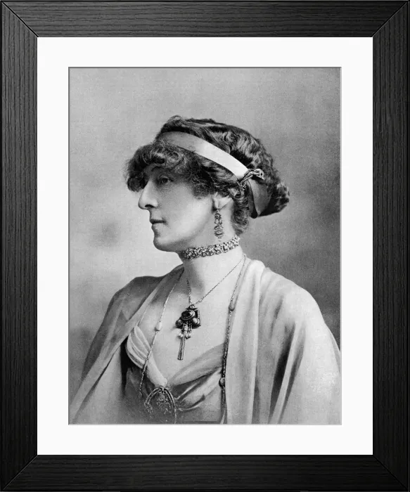 Framed Print : Lady Hamilton, wife of General Sir Ian Hamilton Framed Print : Lady Hamilton, wife of General Sir Ian Hamilton