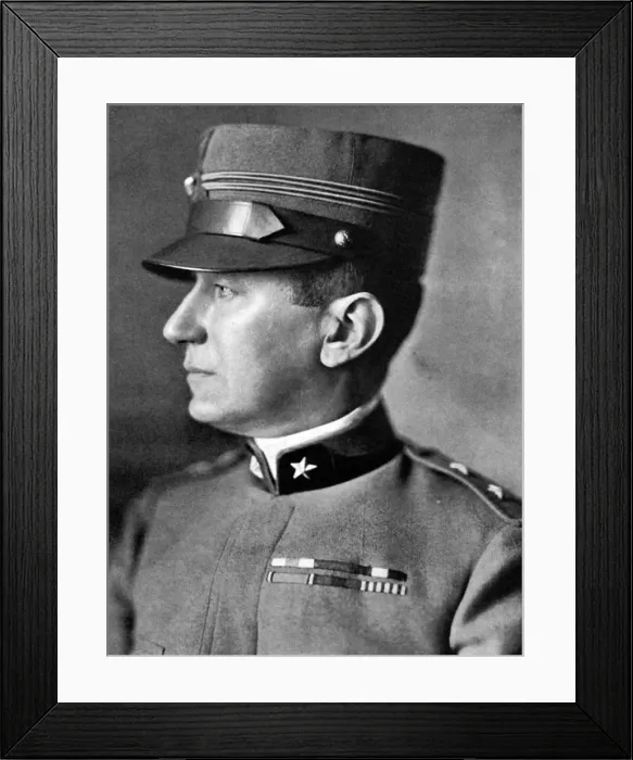 Framed Print : Marconi in uniform, WW1 Framed Print : Marconi in uniform, WW1