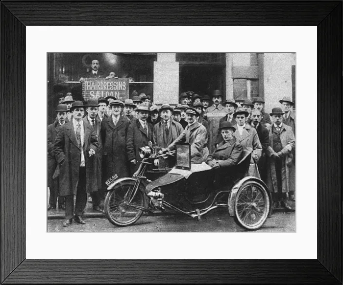 Framed Print : Hairdressers Strike, 1919 Framed Print : Hairdressers Strike, 1919