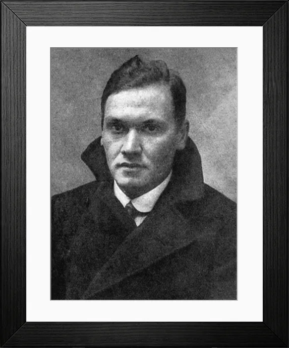 Framed Print : C. R. W. Nevinson, official war artist Framed Print : C. R. W. Nevinson, official war artist
