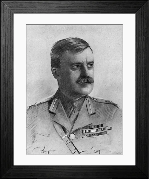 Framed Print : Lieut. -General Sir Francis J. Davies by Percival Anderson Framed Print : Lieut. -General Sir Francis J. Davies by Percival Anderson