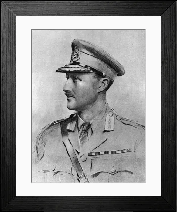 Framed Print : Brigadier-General Frank Ramsay
