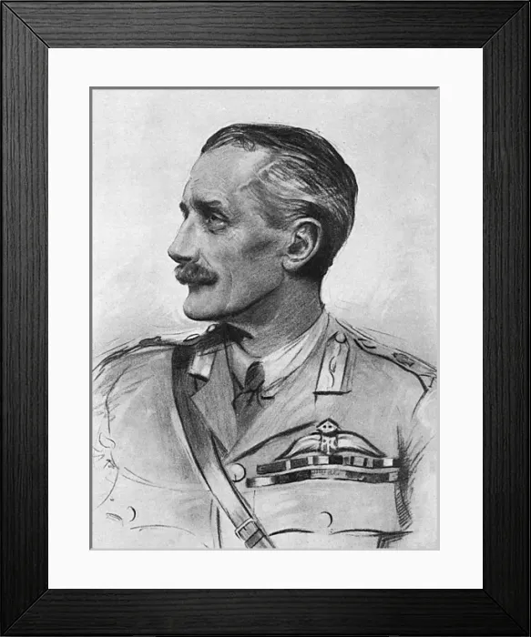 Framed Print : Lieut. -General Sir David Henderson by Percival Anderson Framed Print : Lieut. -General Sir David Henderson by Percival Anderson
