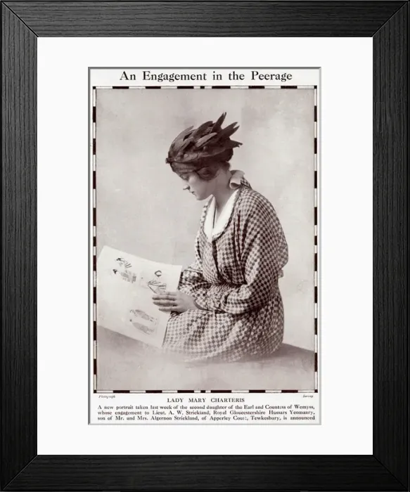 Framed Print : Lady Mary Charteris Framed Print : Lady Mary Charteris