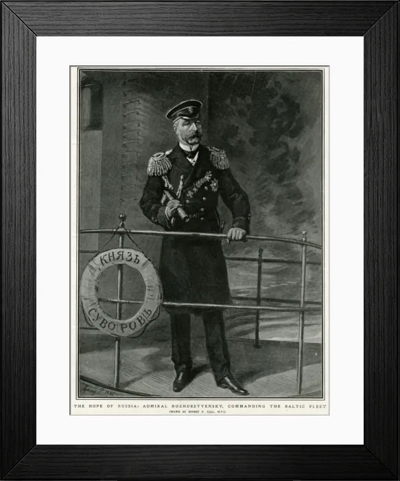 Framed Print : Admiral Rozhdestvensky Framed Print : Admiral Rozhdestvensky