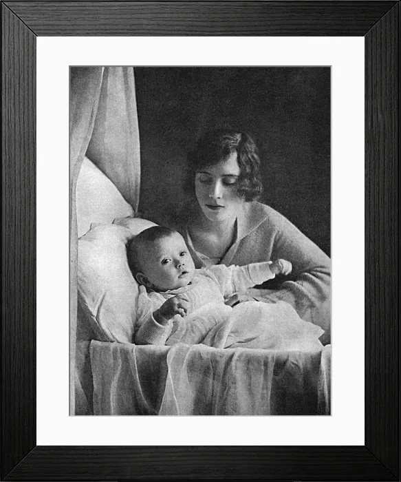 Framed Print : Lady Loughborough and son